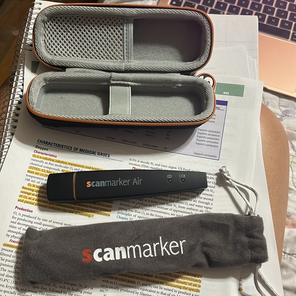 Scan marker air